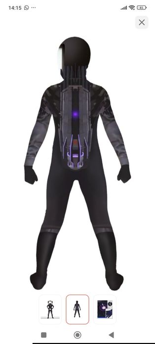 Костюм теле мэн титан