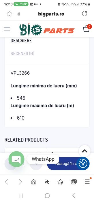 Ancora stabilizator vpl 3266 nou preț 850 lei cu tva se poate trimite