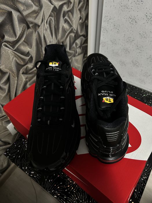 Vand Nike Air Max III TN , culoare negru complet ( All Black )