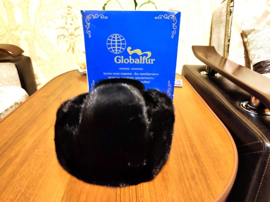 Шапка норковая новая