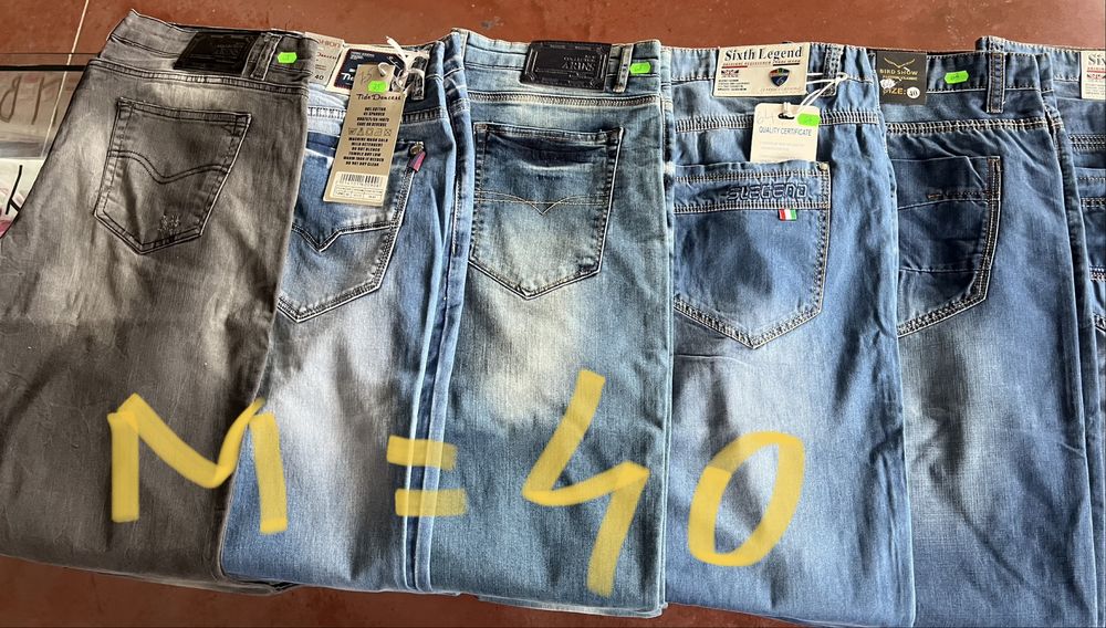 Pantaloni barbati, blugi