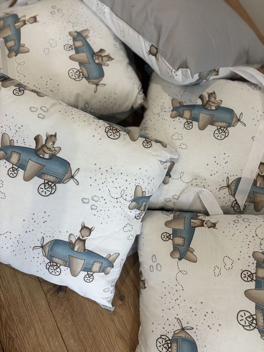 Бортики для детской кроватки