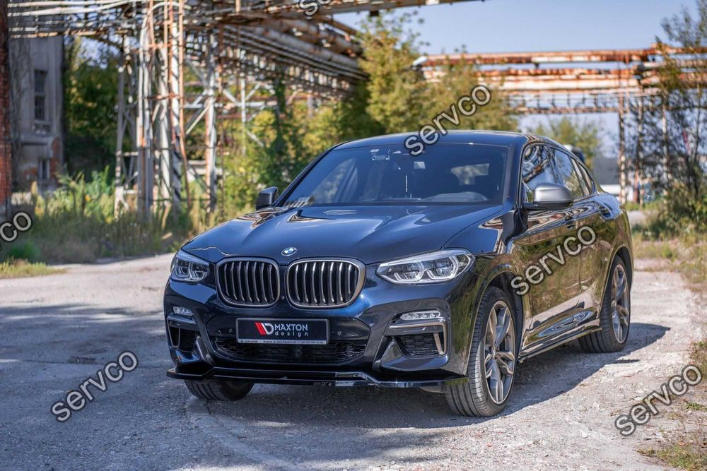 Prelungire bara fata Bmw X4 G02 M-Pack 2018-2021 v1 - Maxton Design