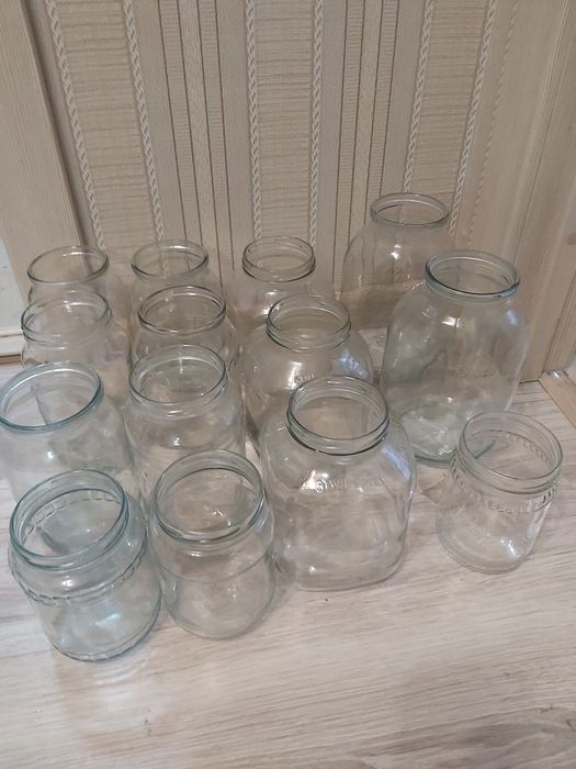Банки 1 л. О.7л., стекло