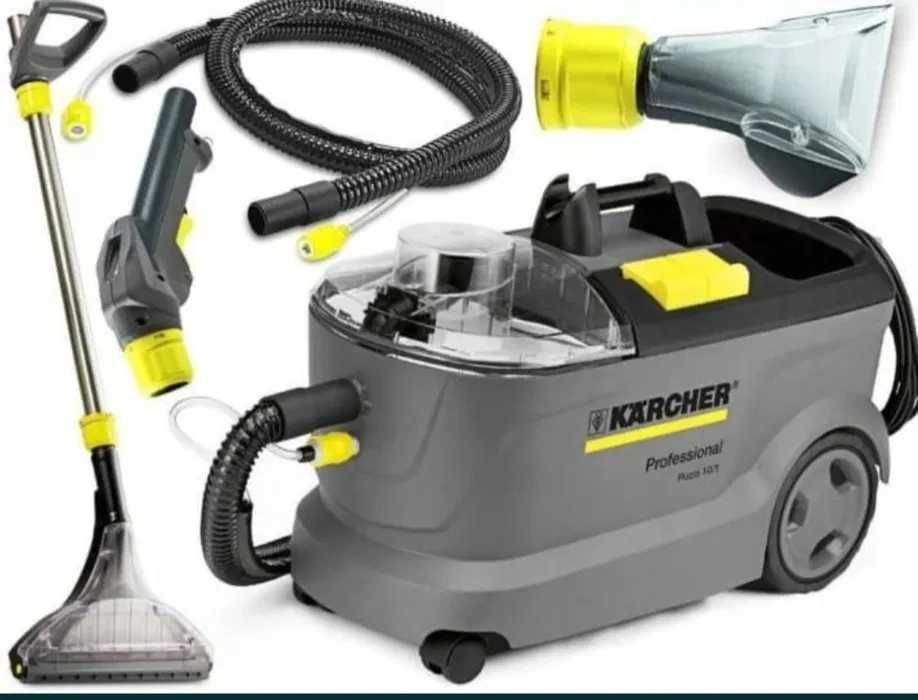 АРЕНДА ПРОКАТ моющего пылесоса Kercher для чистки мягкой мебели, сутки