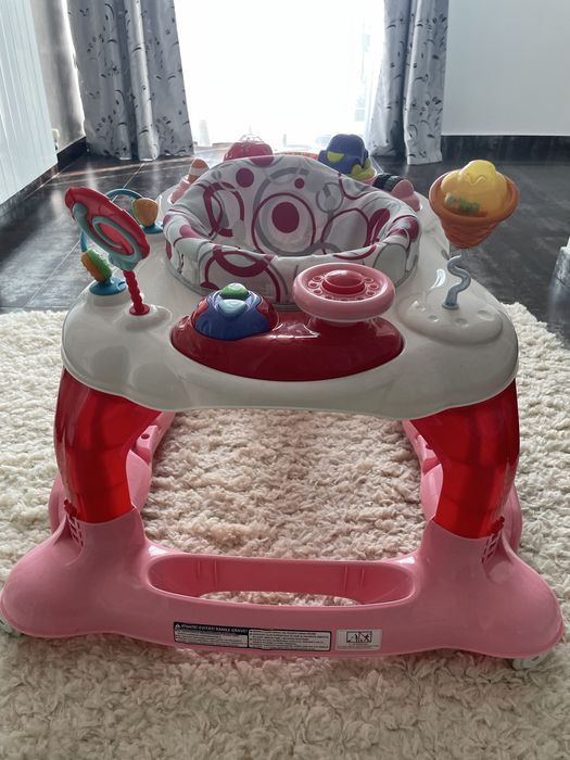 Premergator cu centru de activitati Coccolle Arlo-roz