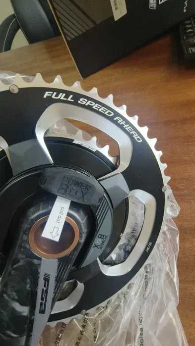 Курбел FSA Powerbox Carbon BB386EVO Crankset 2x11-speed -52/36 T 175mm