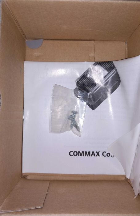 Commax, doorlock and adaptor