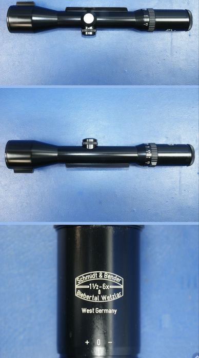 Luneta Schmidt & Bender 1,5-6x48 si Swarovski 4x32