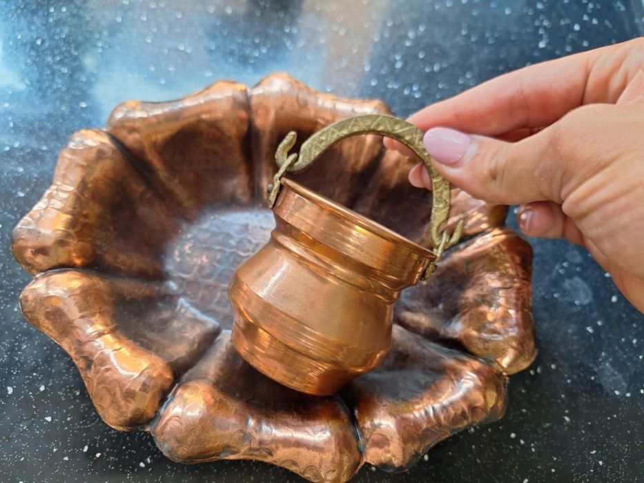 Set din cupru, stare foarte bună