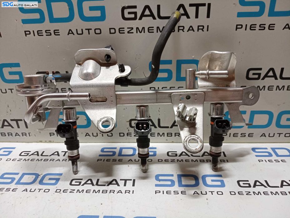 Rampa Cu Injector Injectoare Renault Clio 4 0.9 TCE 2012 - 2019 Cod 175201470R 0280158366 166004787R H8201505544 [M5607] [M5608]