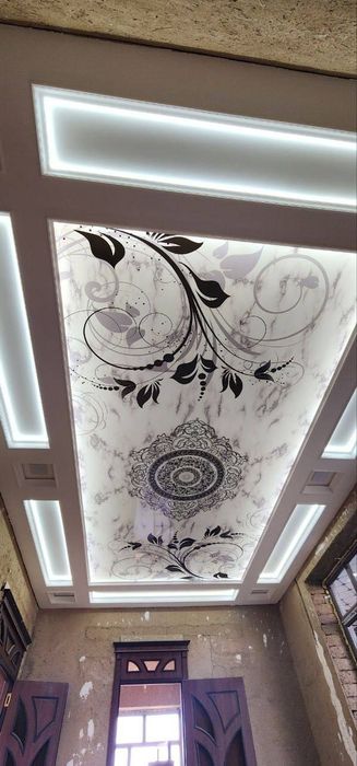 Натяжной потолок  хоразм  potolok natyajnoy potolok натяжные потолки