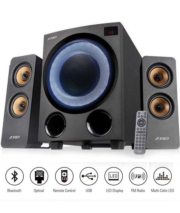 Продам новый F&D F770X/USB/AUX/FM/Оптический вход/Bluetoth/С ДОСТАВОКЙ