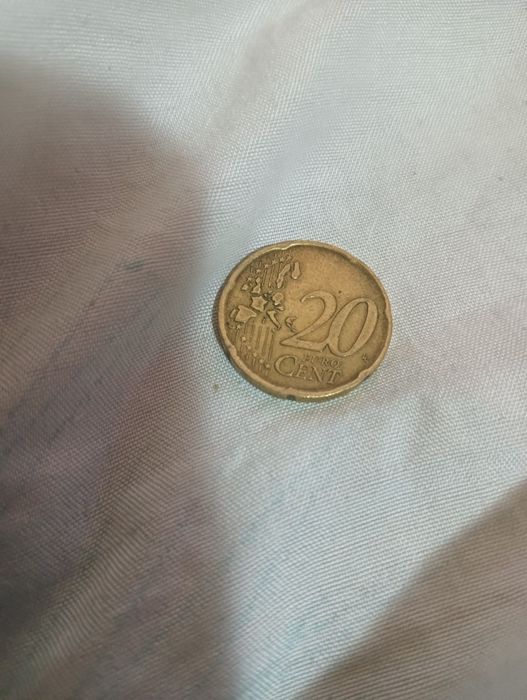 Moneda 20 euro cent rara