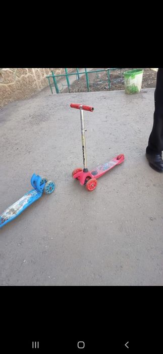 Самокат детский б/у,в хорошем состоянии