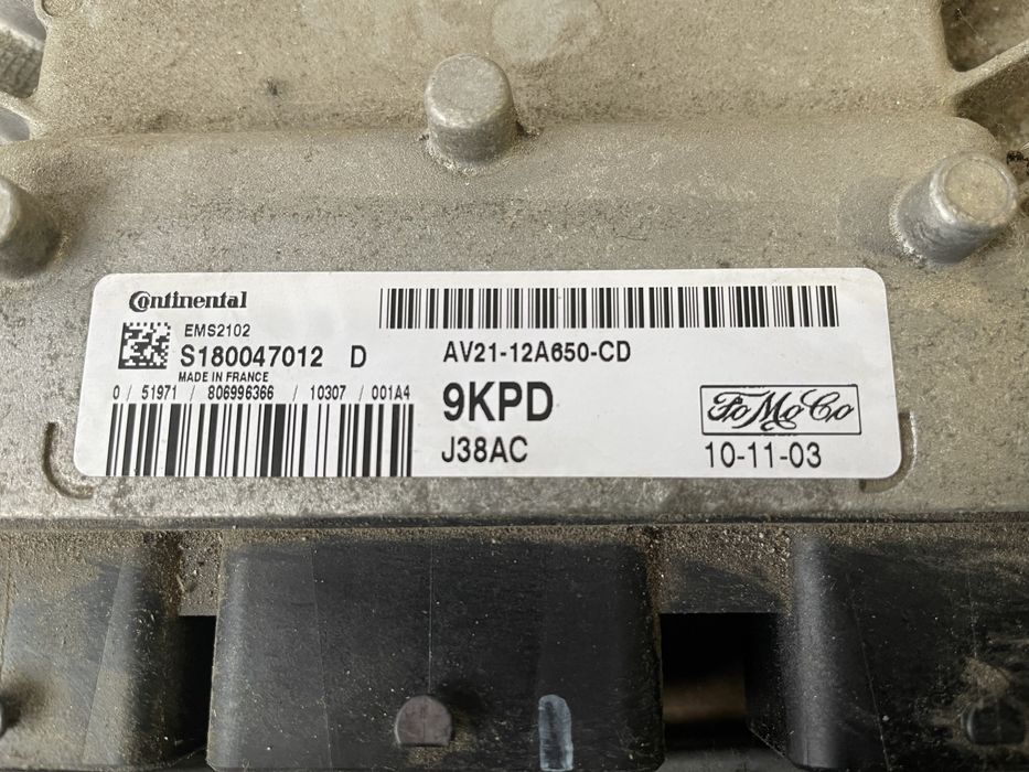 Calculator motor Ford Fiesta 1,25/1,4 benzina 2008-2013