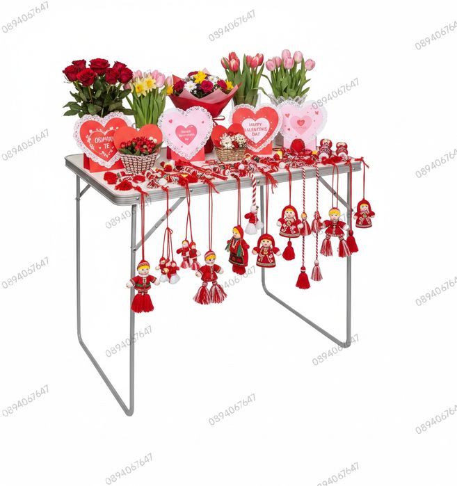 Сгъваема маса, 70*50*60см