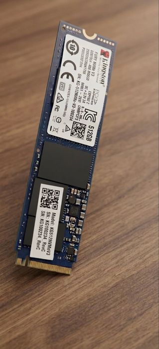 SSD БУ M.2 NVMe Kingston 512GB PCIe 3.0 x4