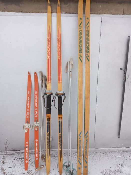 Продам лыжи б.у.