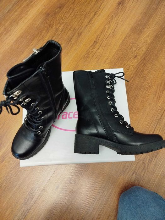 Детски кожени ботуши