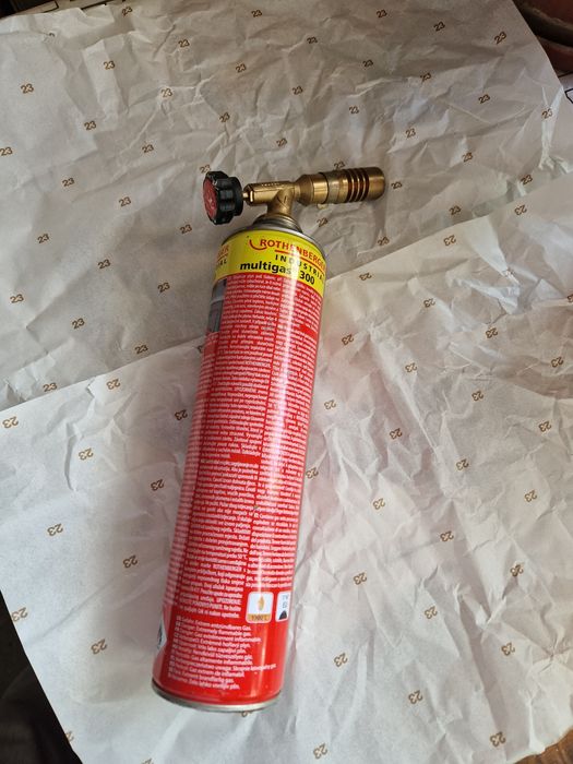 Arzator gaz Rothenberger - diuzaa înfundata