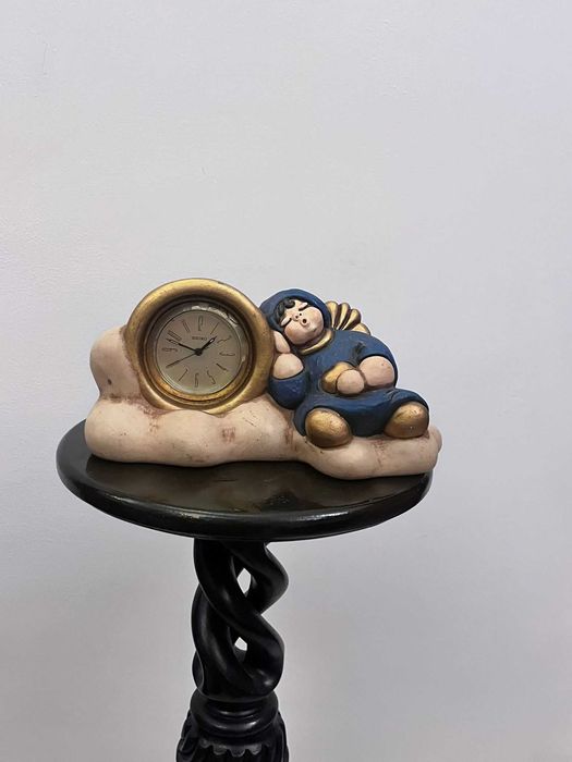 Bibelou ITALIA ceramica THUN bibelouri statueta ceas ieftin marcat