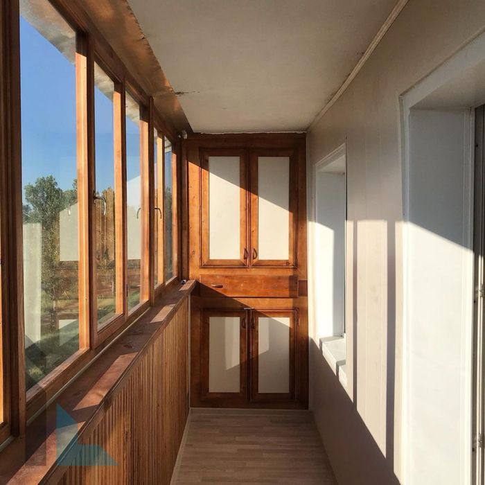 Деревянные балконы