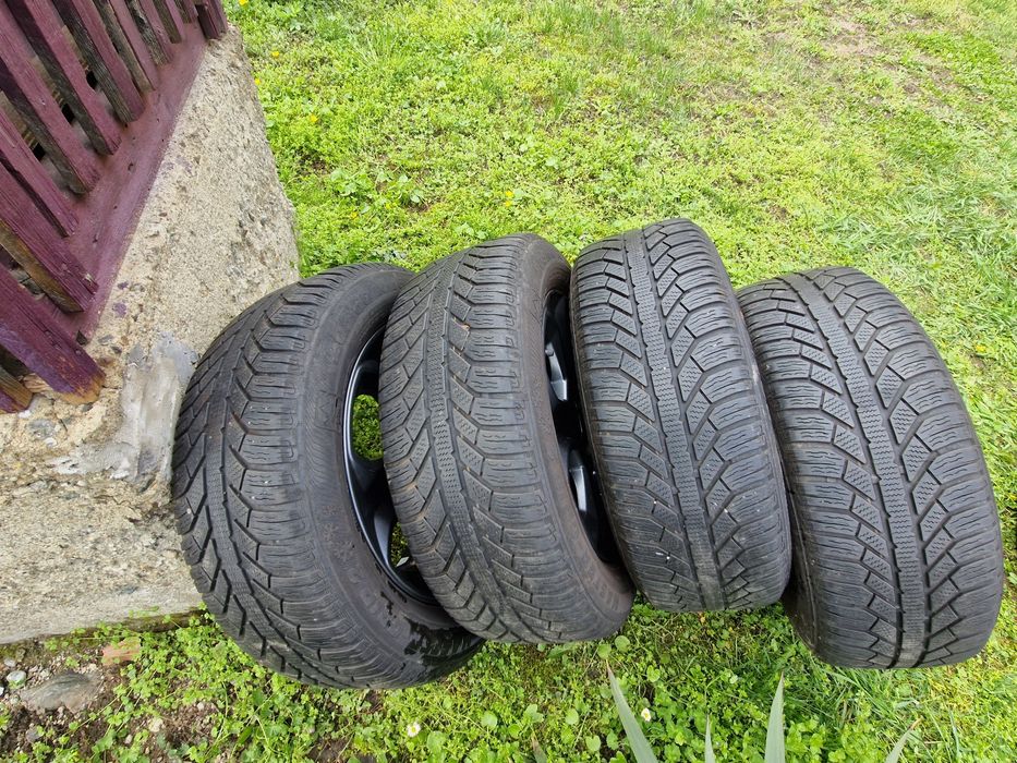Roți iarnă, jante Al Ford Ecosport, Ford B-Max, cauciucuri 205 60 16