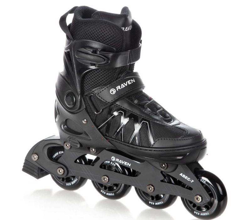 Role Reglabile Raven Expert Negru M(37-40)