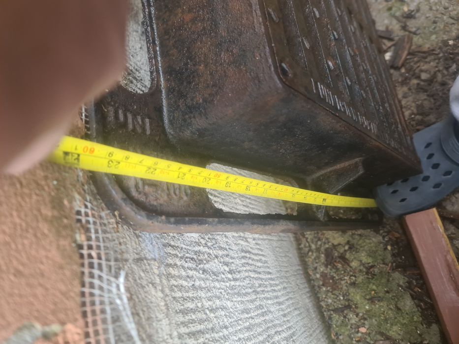 Grătar canalizare D400, 46×46 cm, fontă ductilă, nou