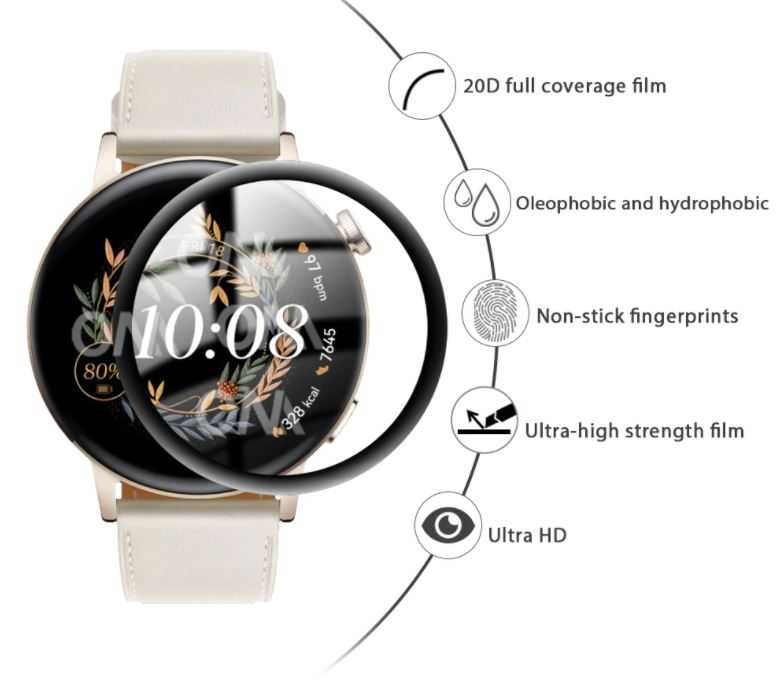 Set 2 folii protectie ecran Huawei GT3 (42)