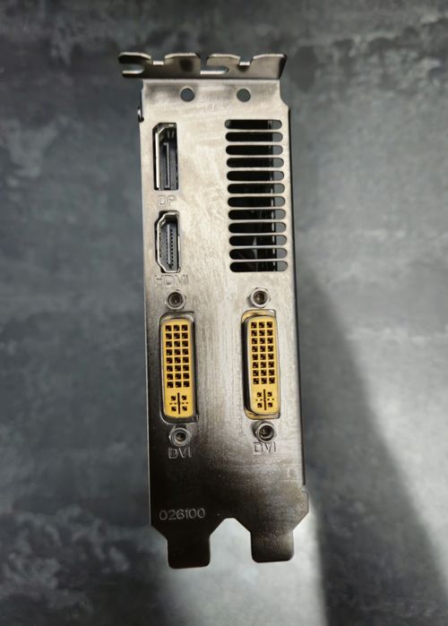 Видеокарта Zotac GTS 450 1Gb 128Bit DDR5, есть 4 порта