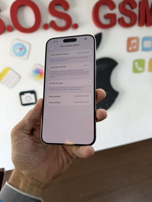 Vand Iphone 15 Pro Max 256Gb Natural Titanium