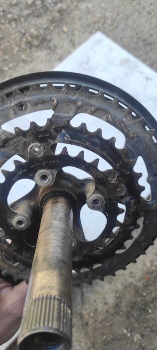 Курбели Shimano deore 3 плочи