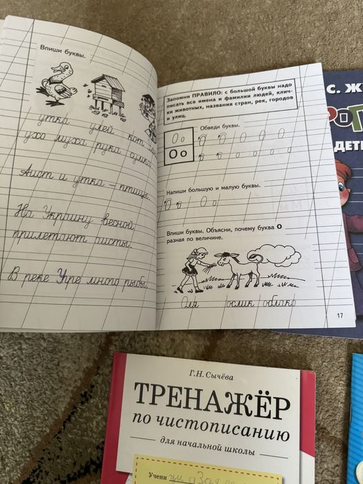 Прописи для подготовки к школе новые