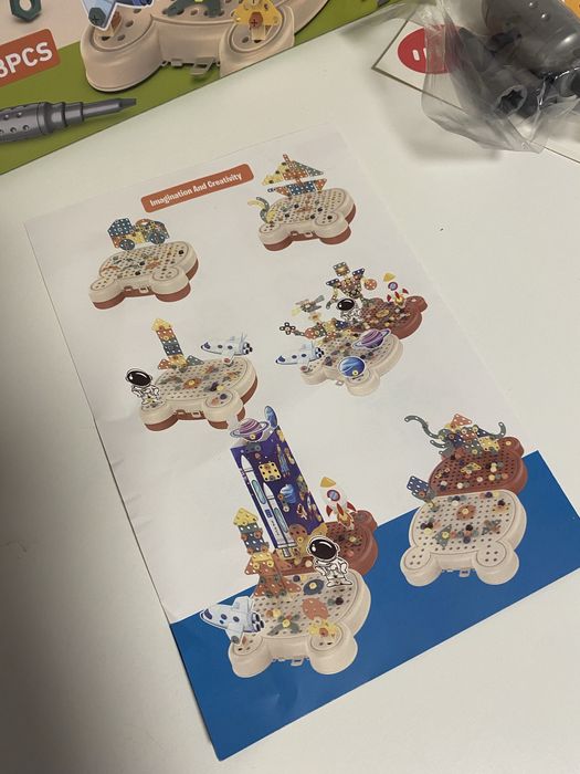 3D Конструктор - Космос 26579, винтоверт, мозайка