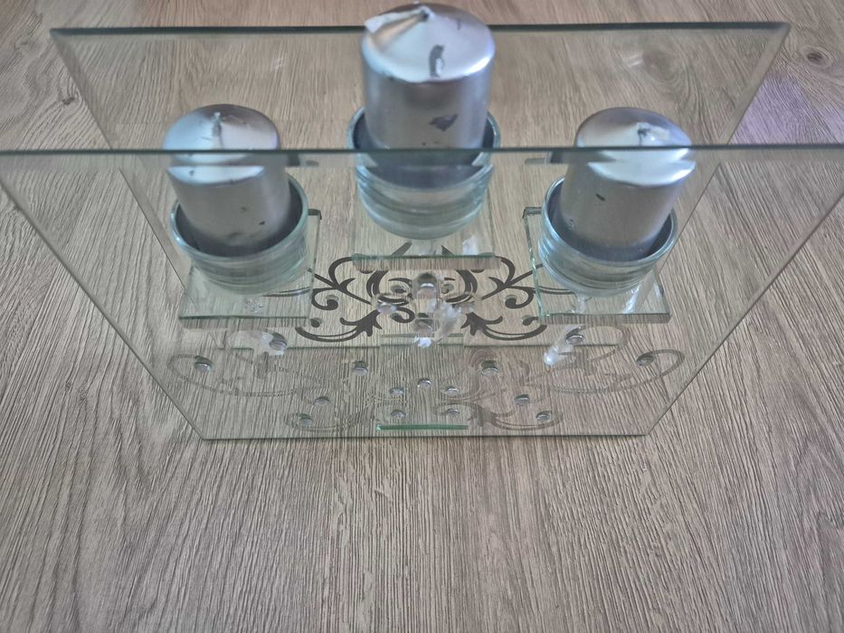 Свещник с 3 свещи