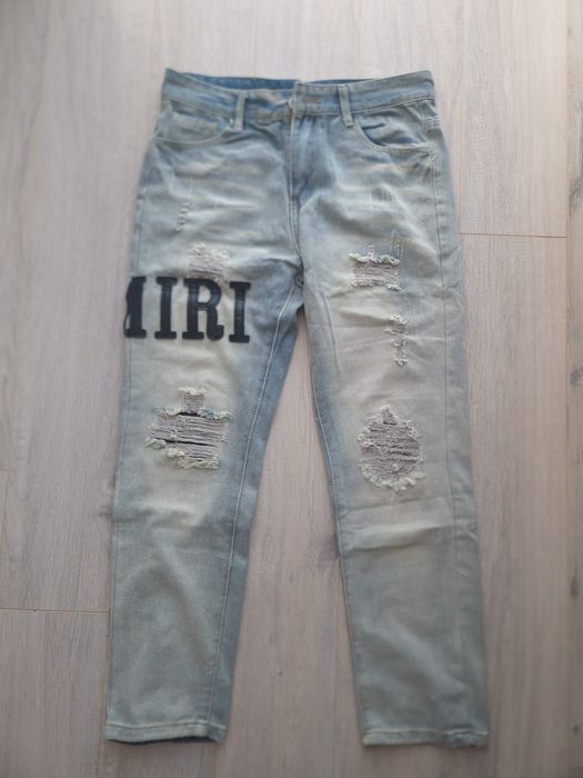 Blugi Amiri - Albastri - Marimea L - Urgent