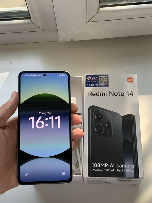 Redmi note 14 ideal ochilmagan