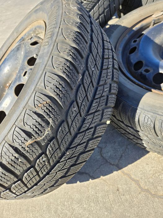 Roți Complete 5x112 VW AUDI SKODA SEAT IARNA 195.60.15 Pret 650 lei