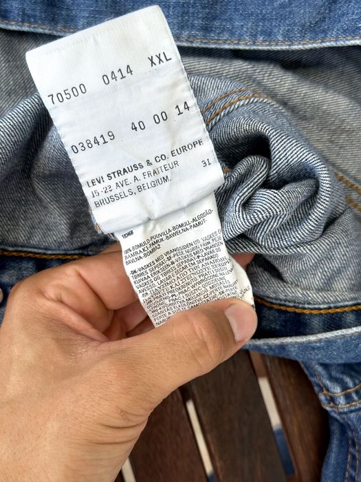 Мъжко дънково яке LEVI'S (Trucker 70500) - размер XL, Отлично състояние