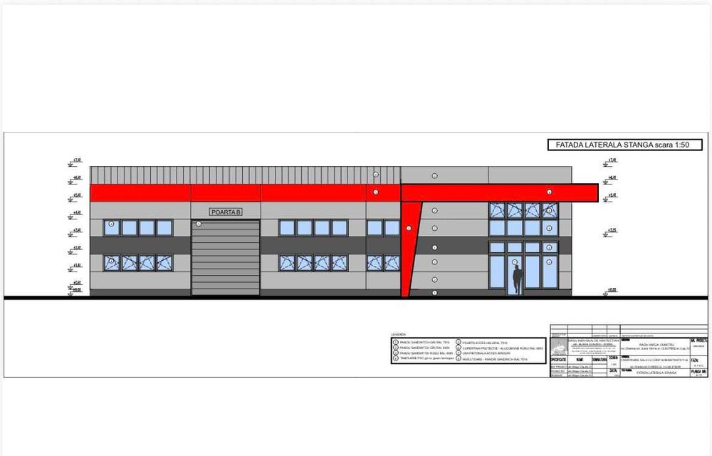 Hala noua , birouri, zona centura Oradea