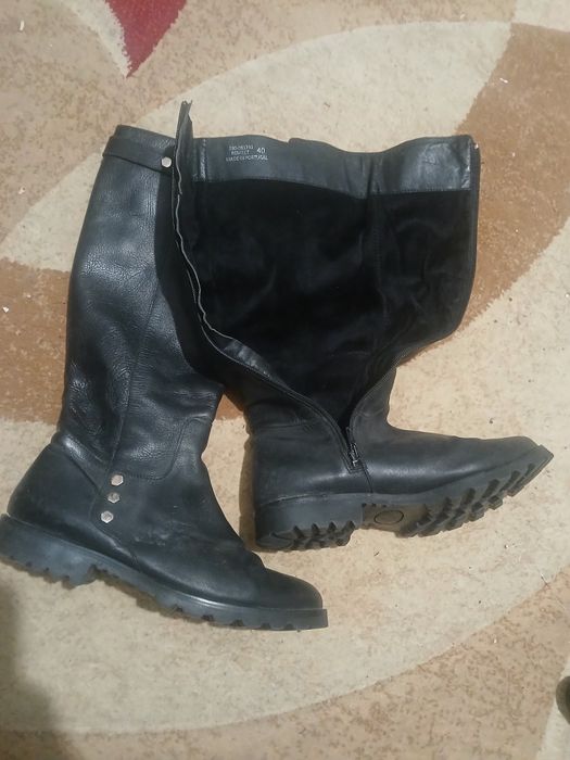 Сапоги кожанные демисизонные