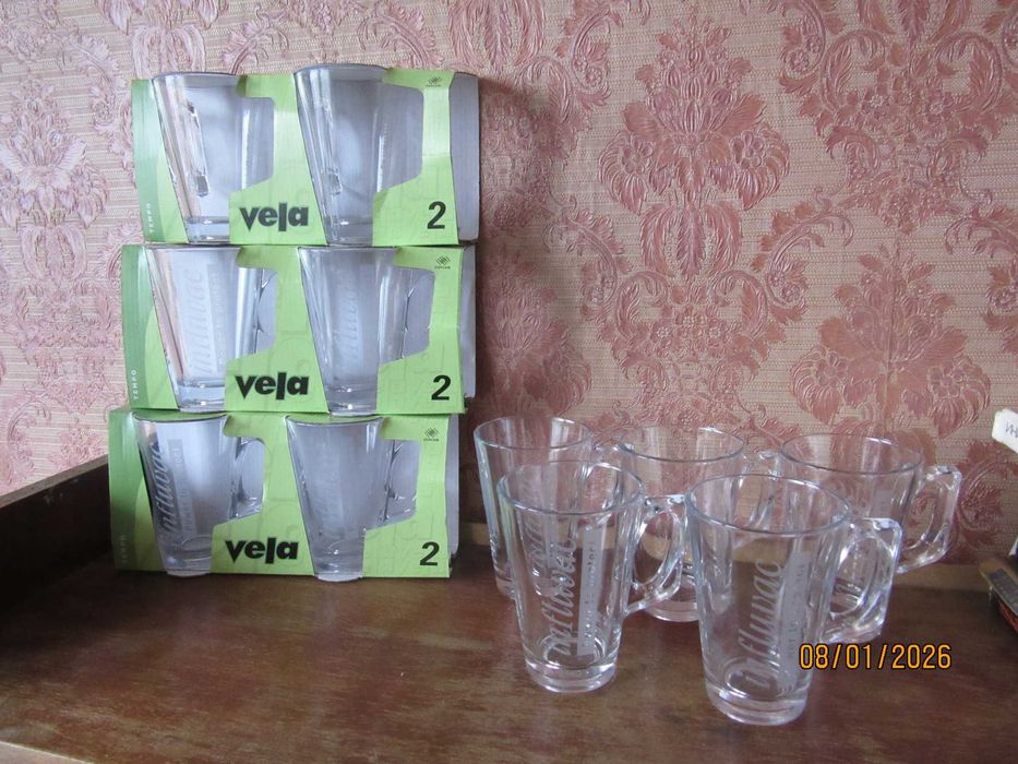 чаши нови ретро водни уиски юзчета