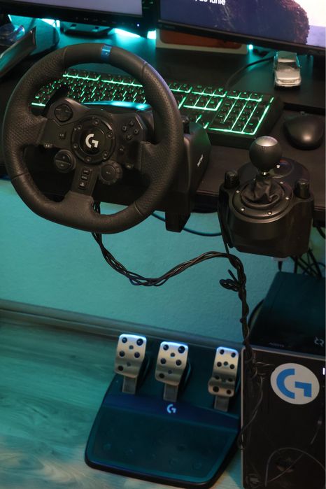 Volan Logitech g923+schimbator