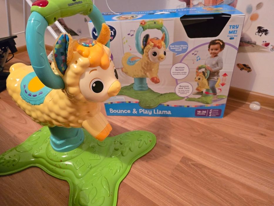 интерактивна играчка е VTech Bounce & Play Llama