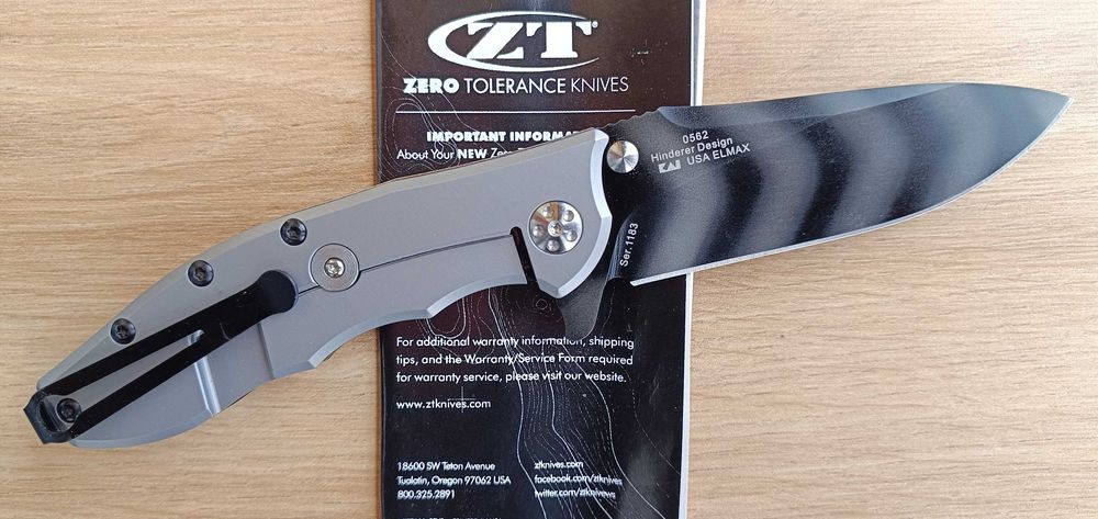 Сгъваем нож  ZT0562 / ZT0562TS
