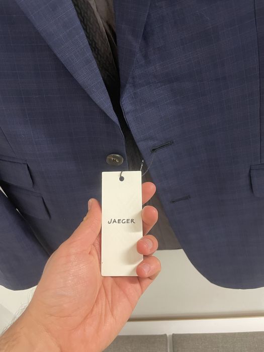 Sacou Jaeger mărimea 48 EU – Elegant, albastru închis