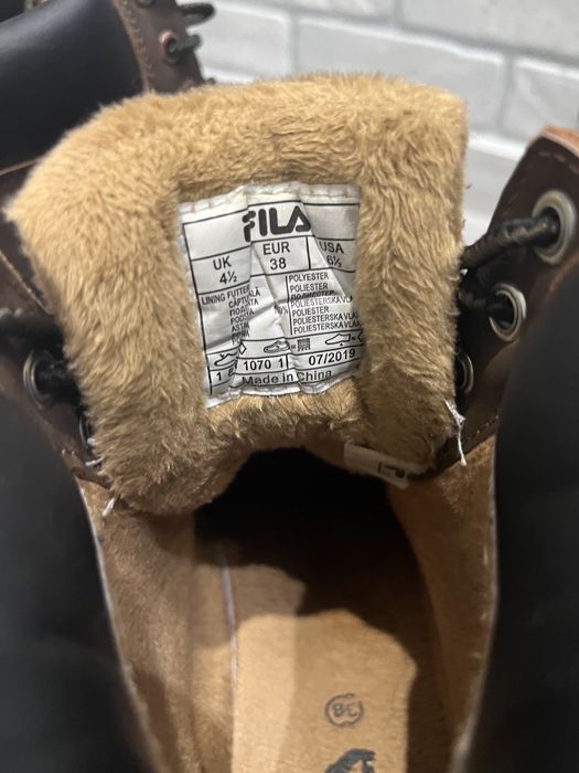 Високи ботуши на Fila