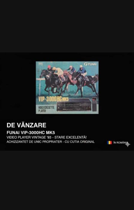 Video -player - Funai VP-300HC MK.5- o bucata de nostalgie japoneza